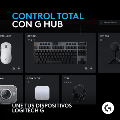 Micrófono Yeti Orb con condensador RGB para juegos Negro - 5