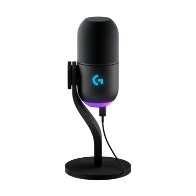Micrófono Yeti GX dinámico RGB para juegos Negro - 1