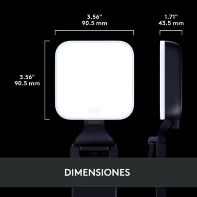 Luz para Streaming Logitech Litra Glow Premium LED - 8