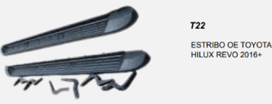 ESTRIBO PARA HILUX REVO 2016-2023