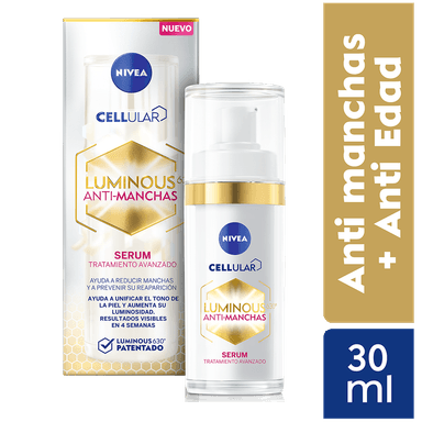 NIVEA LUMINOUS ANTI MANCHAS SERUM 30ML - 1