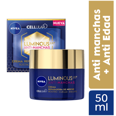 NIVEA LUMINOUS CREMA DE NOCHE 50ML - 1
