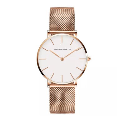 RELOJ HANNAH MARTIN HOMBRE ANÁLOGO HAN-16 ORO ROSA ACERO