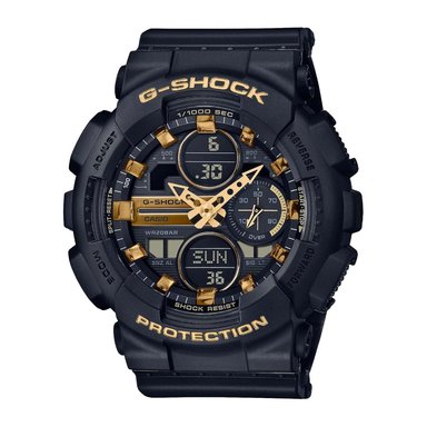 RELOJ CASIO G-SHOCK MUJER ANÁLOGO NEGRO GMA-S140M-1A
