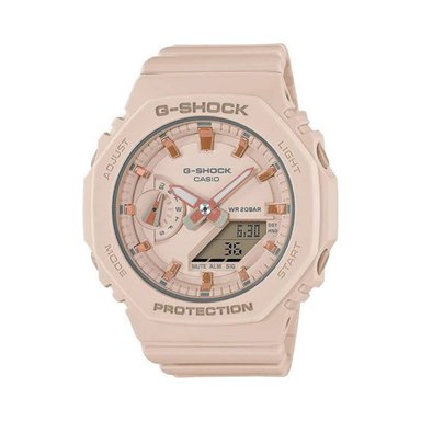 RELOJ CASIO G-SHOCK MUJER ANÁLOGO ROSADO GMA-S2100-4A RESINA