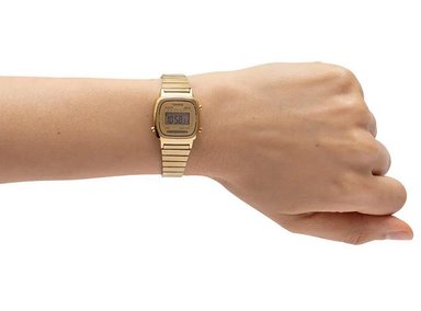 RELOJ CASIO MUJER DIGITAL DORADO LA670WGA-9CF - 2