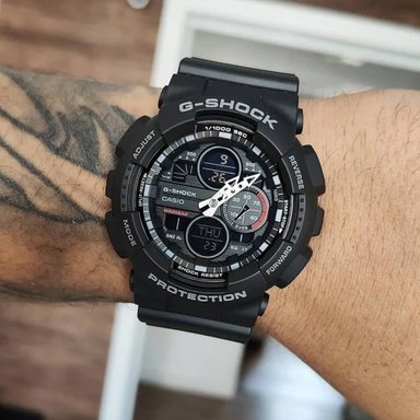 RELOJ HOMBRE ANÁLOGO GA-140-1A1CR RESINA - 4
