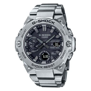 RELOJ HOMBRE ANÁLOGO GSTB-400D-1A PLATEADO ACERO