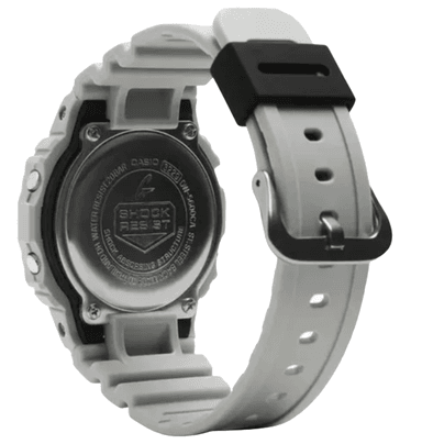 RELOJ HOMBRE DIGITAL DW-5600CA-8 GRIS CLARO RESINA - 2
