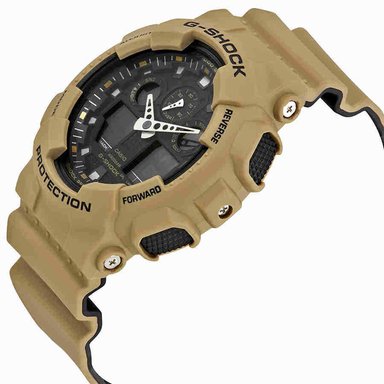 RELOJ HOMBRE ANÁLOGO GA-100L-8A BEIGE RESINA - 2