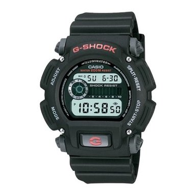 RELOJ HOMBRE ANÁLOGO DW-9052-1V NEGRO RESINA
