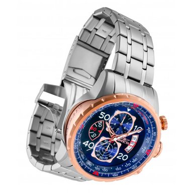 RELOJ INVICTA HOMBRE ANÁLOGO 17203 AVIATOR PLATEADO ORO ROSA - 2