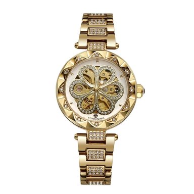 RELOJ FORSINING MUJER ANÁLOGO AUTOMÁTICO DORADO FOR-M-1 ACERO