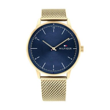 RELOJ TOMMY HILFIGER HOMBRE ANÁLOGO DORADO AZUL 1791877 ACERO