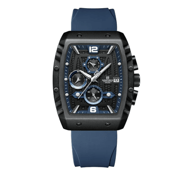 RELOJ NAVIFORCE HOMBRE ANÁLOGO 8025 CORREA AZUL NAV-118 SILICONA