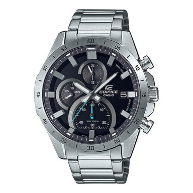 RELOJ EDIFICE PLATEADO-NEGRO EFR-571D-1A