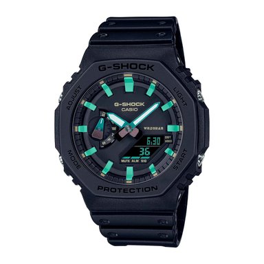 RELOJ G-SHOCK GA2100RC-1A HOMBRE RESINA NEGRO G-SK-125