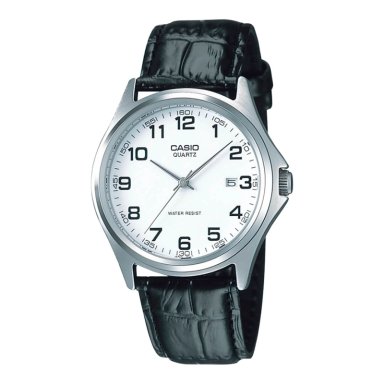 RELOJ CASIO MTP-1183E-7B HOMBRE CUERO NEGRO