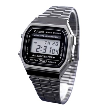 RELOJ CASIO A168WGG-1A HOMBRE ACERO GRIS - 3