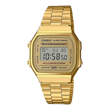 RELOJ CASIO A168WG-9W ACERO DORADO HOMBRE - 1