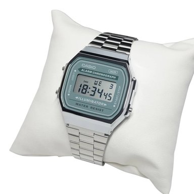 RELOJ CASIO A168WA-3AYD HOMBRE ACERO PLATEADO - 3