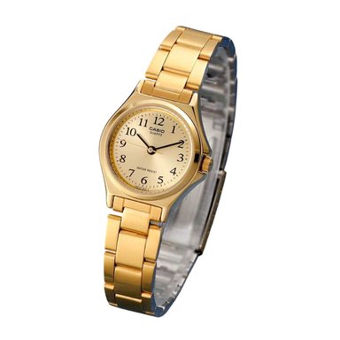 RELOJ CASIO LTP-1130N-9B MUJER ACERO DORADO - 2