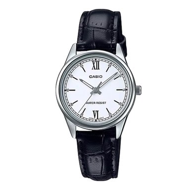 RELOJ CASIO LTP-V005L-7B2 MUJER CUERO NEGRO