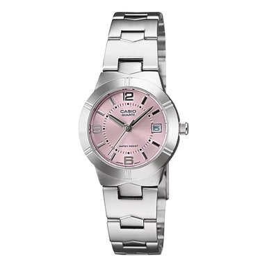 RELOJ CASIO LTP-1241D-4ADF MUJER ACERO PLATEADO