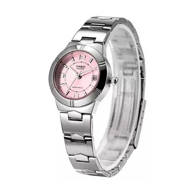 RELOJ CASIO LTP-1241D-4ADF MUJER ACERO PLATEADO - 4