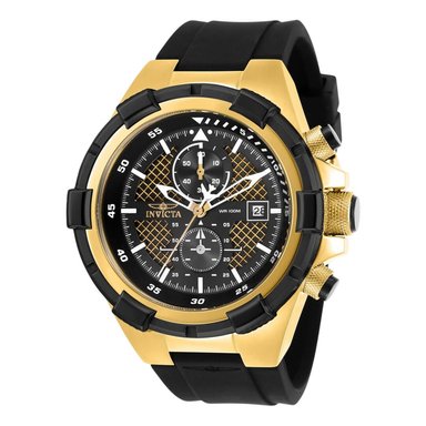 RELOJ INVICTA AVIATOR 28100 HOMBRE NEGRO Y DORADO