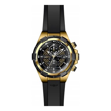 RELOJ INVICTA AVIATOR 28100 HOMBRE NEGRO Y DORADO - 2