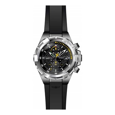 RELOJ INVICTA AVIATOR 28102 HOMBRE NEGRO Y PLATEADO - 2