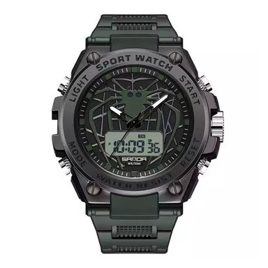 RELOJ SANDA SPIDER SAN-14 HOMBRE DEPORTIVO VERDE