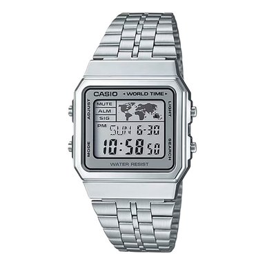 RELOJ CASIO A500WA-7D HOMBRE ACERO PLATEADO