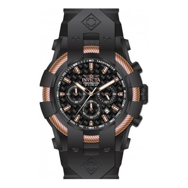 RELOJ INVICTA BOLT 23867 HOMBRE SILICONA NEGRO - 2
