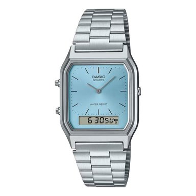 RELOJ CASIO AQ-230A-2A1 HOMBRE ACERO PLATEADO