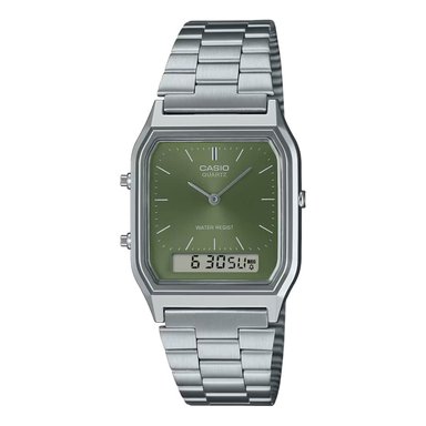 RELOJ CASIO AQ-230A-3AM HOMBRE ACERO PLATEADO