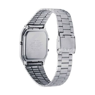 RELOJ CASIO AQ-230A-3AM HOMBRE ACERO PLATEADO - 5