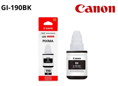 TINTA CANON GI-190BK NEGRO BOTELLA BLACK 135ML