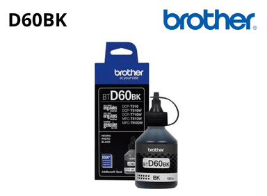 TINTA BROTHER D60BK NEGRO BLACK BOTELLA 108ML