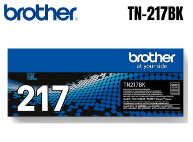 TÓNER BROTHER TN-217BK NEGRO BLACK 3000 PÁGINAS