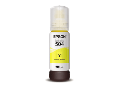TINTA EPSON 504 YELLOW ORIGINAL 70ML