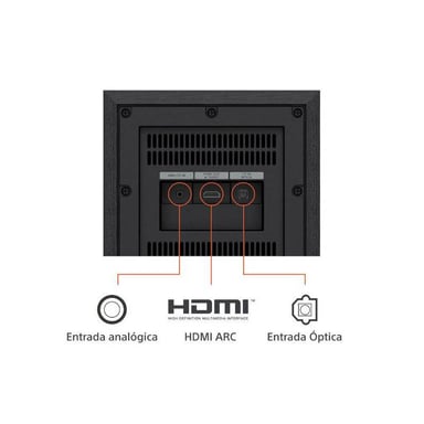 HOME THEATER SONY HT-S40R 5.1 CANALES BARRA SONIDO - 2