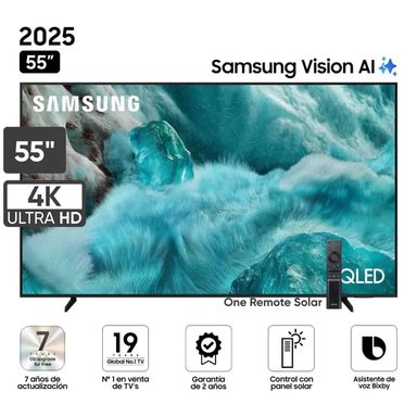 TELEVISOR SAMSUNG QLED 55 UHD 4K VISION AI SMART TV QN55Q7FAAGXPE - 1