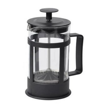 CAFETERA FRANCESA DE VIDRIO Y POLIPROPILENO 1 LITRO CON PISTÓN 90033007