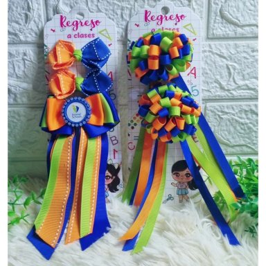 LAZOS PARA CABELLO INNOVA PACK ESCOLAR PRÁCTICO