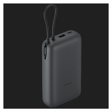 XIAOMI POWER BANK 20000 DISENO PRACTICO CON CABLE INTEGRADO - 1