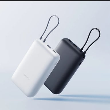 XIAOMI POWER BANK 20000 DISENO PRACTICO CON CABLE INTEGRADO - 3