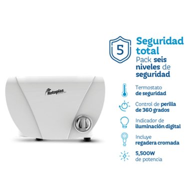 TERMA ROTOPLAS MODENA CALENTADOR INSTANTANEO - 1