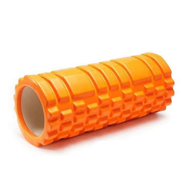 RODILLO DE YOGA FOAM ROLLER DE ESPUMA 33 X 14CM NARANJA